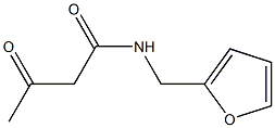 N-(furan-2-ylmethyl)-3-oxobutanamide Struktur
