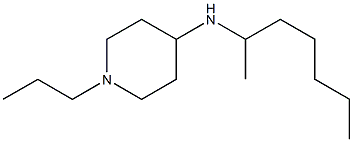 N-(heptan-2-yl)-1-propylpiperidin-4-amine Struktur