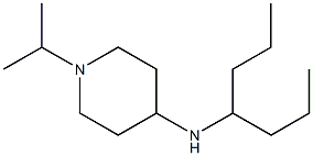 N-(heptan-4-yl)-1-(propan-2-yl)piperidin-4-amine Structure