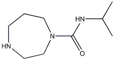 N-(propan-2-yl)-1,4-diazepane-1-carboxamide Structure