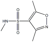 N,3,5-trimethyl-1,2-oxazole-4-sulfonamide Structure