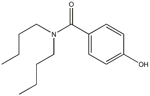 N,N-dibutyl-4-hydroxybenzamide,,结构式