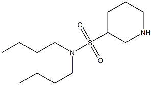 N,N-dibutylpiperidine-3-sulfonamide Struktur