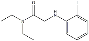 N,N-diethyl-2-[(2-iodophenyl)amino]acetamide