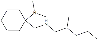 N,N-dimethyl-1-{[(2-methylpentyl)amino]methyl}cyclohexan-1-amine|