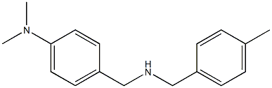 N,N-dimethyl-4-({[(4-methylphenyl)methyl]amino}methyl)aniline|