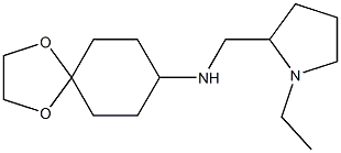 N-[(1-ethylpyrrolidin-2-yl)methyl]-1,4-dioxaspiro[4.5]decan-8-amine|