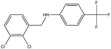 N-[(2,3-dichlorophenyl)methyl]-4-(trifluoromethyl)aniline