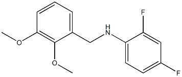  N-[(2,3-dimethoxyphenyl)methyl]-2,4-difluoroaniline