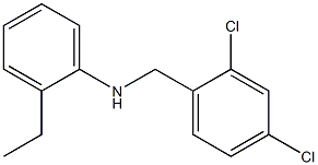 N-[(2,4-dichlorophenyl)methyl]-2-ethylaniline Structure