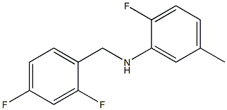 N-[(2,4-difluorophenyl)methyl]-2-fluoro-5-methylaniline