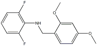  N-[(2,4-dimethoxyphenyl)methyl]-2,6-difluoroaniline