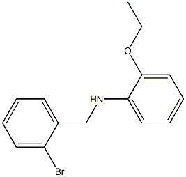 N-[(2-bromophenyl)methyl]-2-ethoxyaniline Structure