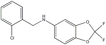 N-[(2-chlorophenyl)methyl]-2,2-difluoro-2H-1,3-benzodioxol-5-amine