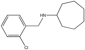  N-[(2-chlorophenyl)methyl]cycloheptanamine