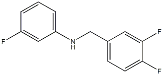 N-[(3,4-difluorophenyl)methyl]-3-fluoroaniline