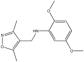 N-[(3,5-dimethyl-1,2-oxazol-4-yl)methyl]-2,5-dimethoxyaniline