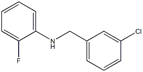 N-[(3-chlorophenyl)methyl]-2-fluoroaniline|