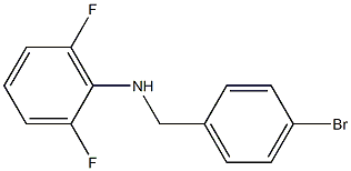 N-[(4-bromophenyl)methyl]-2,6-difluoroaniline