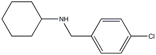 N-[(4-chlorophenyl)methyl]cyclohexanamine