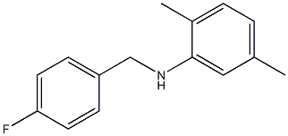 N-[(4-fluorophenyl)methyl]-2,5-dimethylaniline