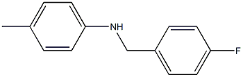  N-[(4-fluorophenyl)methyl]-4-methylaniline