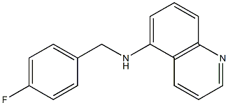 N-[(4-fluorophenyl)methyl]quinolin-5-amine|