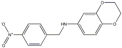 N-[(4-nitrophenyl)methyl]-2,3-dihydro-1,4-benzodioxin-6-amine