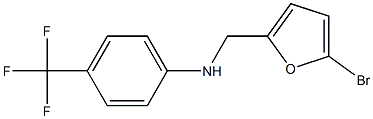  N-[(5-bromofuran-2-yl)methyl]-4-(trifluoromethyl)aniline