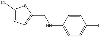 N-[(5-chlorothiophen-2-yl)methyl]-4-iodoaniline 结构式