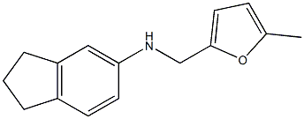 N-[(5-methylfuran-2-yl)methyl]-2,3-dihydro-1H-inden-5-amine|