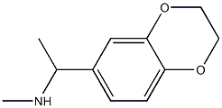 N-[1-(2,3-dihydro-1,4-benzodioxin-6-yl)ethyl]-N-methylamine Struktur