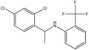 N-[1-(2,4-dichlorophenyl)ethyl]-2-(trifluoromethyl)aniline