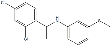 N-[1-(2,4-dichlorophenyl)ethyl]-3-(methylsulfanyl)aniline