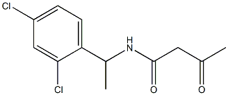 N-[1-(2,4-dichlorophenyl)ethyl]-3-oxobutanamide