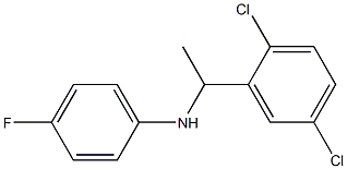 N-[1-(2,5-dichlorophenyl)ethyl]-4-fluoroaniline