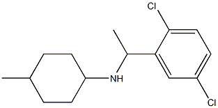 N-[1-(2,5-dichlorophenyl)ethyl]-4-methylcyclohexan-1-amine Struktur