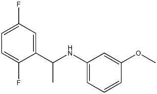  N-[1-(2,5-difluorophenyl)ethyl]-3-methoxyaniline