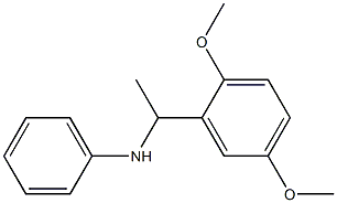 N-[1-(2,5-dimethoxyphenyl)ethyl]aniline