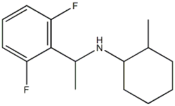 N-[1-(2,6-difluorophenyl)ethyl]-2-methylcyclohexan-1-amine Structure