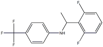 N-[1-(2,6-difluorophenyl)ethyl]-4-(trifluoromethyl)aniline