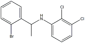 N-[1-(2-bromophenyl)ethyl]-2,3-dichloroaniline Struktur