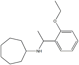 N-[1-(2-ethoxyphenyl)ethyl]cycloheptanamine|