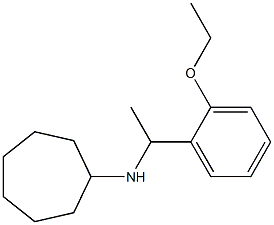  N-[1-(2-ethoxyphenyl)ethyl]cycloheptanamine