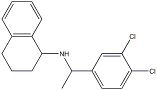 N-[1-(3,4-dichlorophenyl)ethyl]-1,2,3,4-tetrahydronaphthalen-1-amine