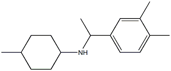 N-[1-(3,4-dimethylphenyl)ethyl]-4-methylcyclohexan-1-amine Structure