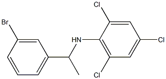  N-[1-(3-bromophenyl)ethyl]-2,4,6-trichloroaniline