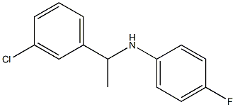 N-[1-(3-chlorophenyl)ethyl]-4-fluoroaniline