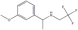 N-[1-(3-methoxyphenyl)ethyl]-N-(2,2,2-trifluoroethyl)amine