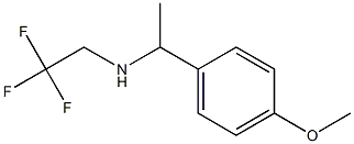  N-[1-(4-methoxyphenyl)ethyl]-N-(2,2,2-trifluoroethyl)amine